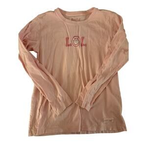 life is good pink LOL shirt size 7/8